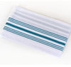 Striped Bistro Cloth Napkin Teal